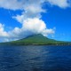 Llegada a Nevis después de 20 días de navegación.