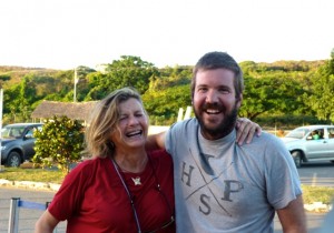 Reencuentro madre e hijo!
