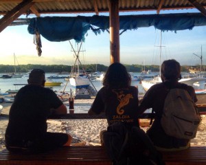 Desde el bar con vista privilegiada