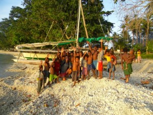 Llegada al pueblo de Pana Numara