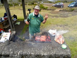 Bbq post caminata